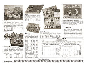 Army and Navy Stores General Catalogue BAYKO entry circa 1957